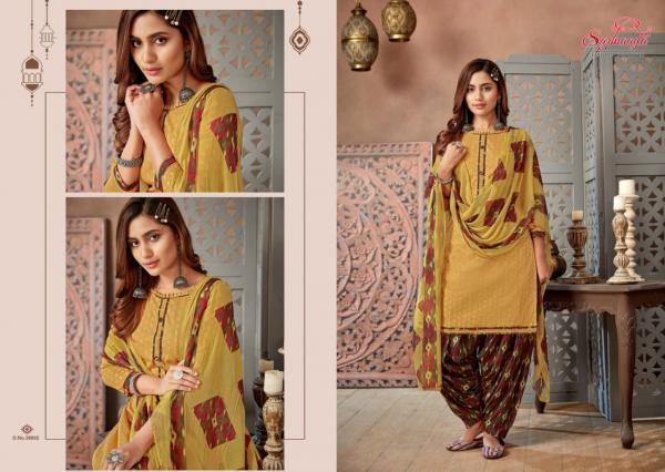 Surmaaya Saanchi Patiyala Cotton Fancy Festive Wear Salwar